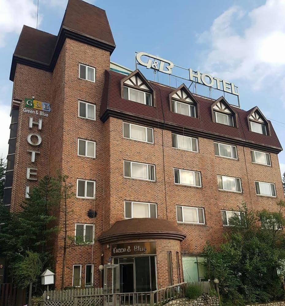 Green And Blue Hotel Pyeongchang Extérieur photo